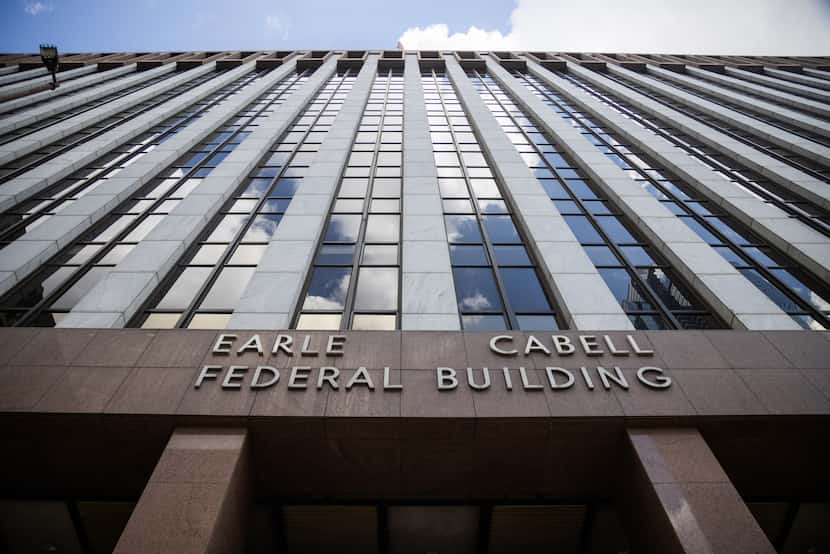 The exterior of the Earle Cabell Federal Building in Dallas on Monday, July 29, 2024. 