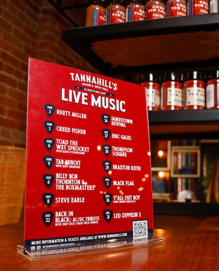 Tannahill’s, which opened in October, is designed to be a more intimate music venue that...
