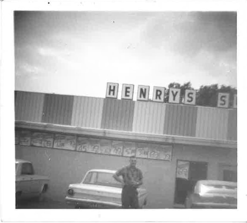 
Henry Francis stands in front of his store in 1968. At that time it was called Henry’s...