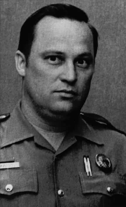 A 1985 file photo of Department of Public Safety Trooper Bill Davidson, 43, who died after...