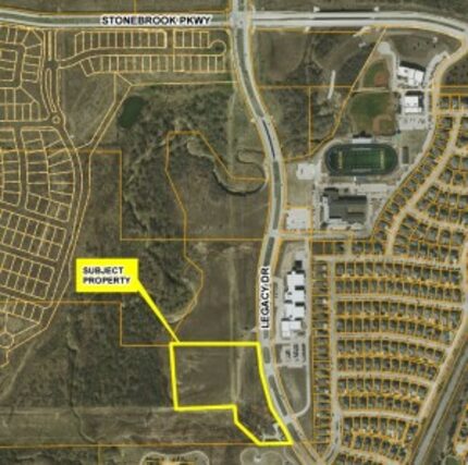  This map shows the location of the proposed substation along Legacy Drive. (Courtesy city...