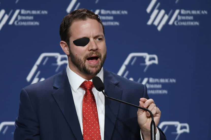 Houston Rep. Dan Crenshaw and two other Republican lawmakers who served in the military...