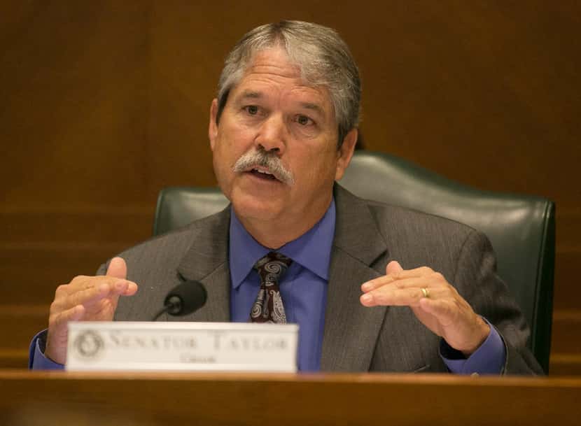Sen. Larry Taylor wouldn't say during a recent interview whether he supported or opposed an...