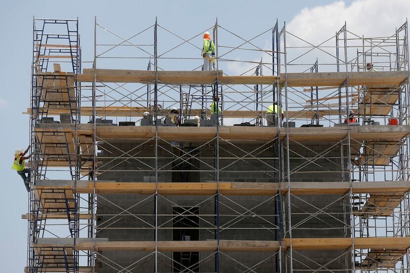  More than 38,000 apartments are under construction in North Texas. (Michael Ainsworth/The...