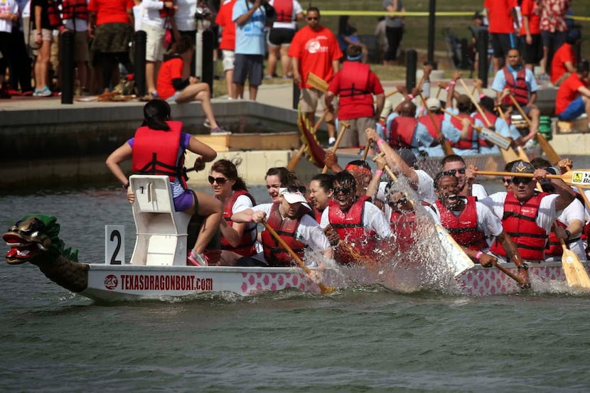 2014 - dragon boat race - lake carolyn - irving 