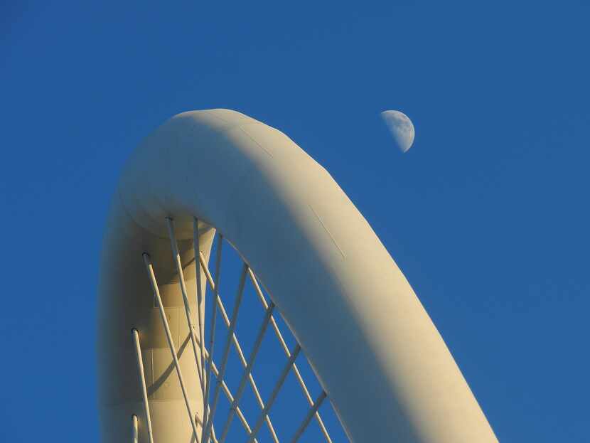 "Moon Tennis" -- Margaret Hunt Hill Bridge

