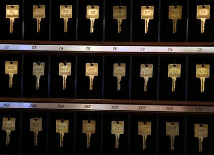 Old style keys are being rendered obsolete. (Louis DeLuca/The Dallas Morning News) 