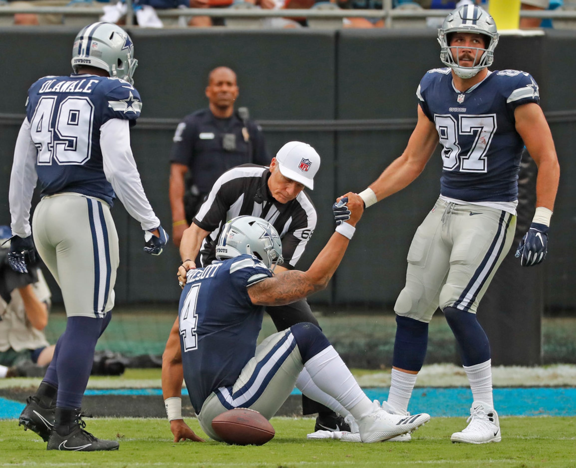 Newton, defense lead Panthers past Cowboys 16-8