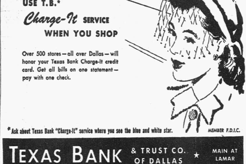 Ad from November 5, 1953 edition of The Dallas Morning News