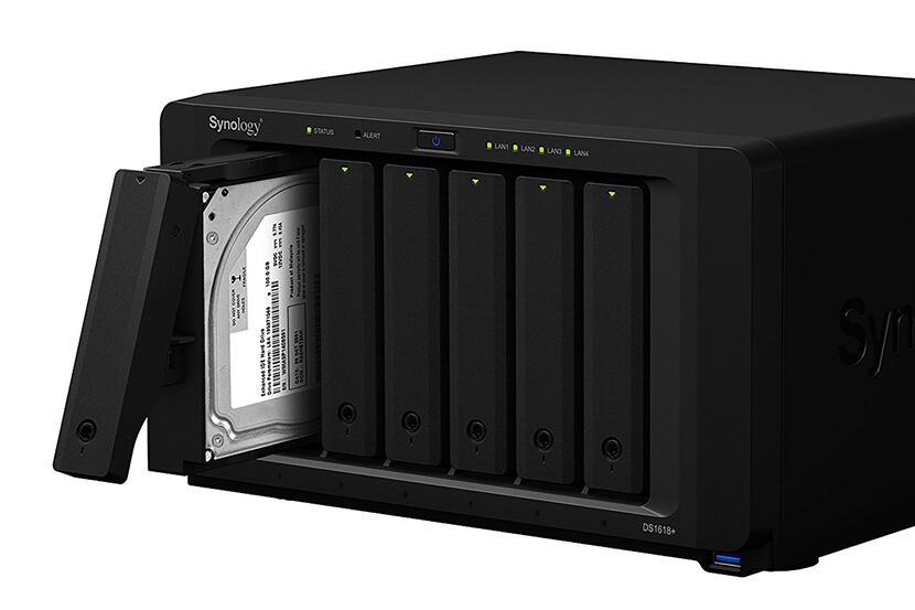 Synology 1618+ can expand to backup and store all your data.