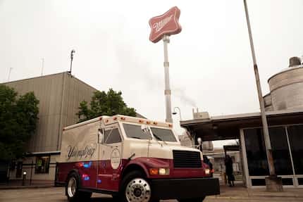 The D.G. Yuengling & Son, Inc. armored truck was brought down to Texas from Pennsylvania on...