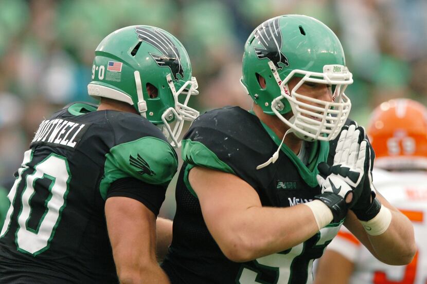 North Texas 41, UTEP 7: North Texas' Brandin Byrd rushed for 202 yards and a pair of...