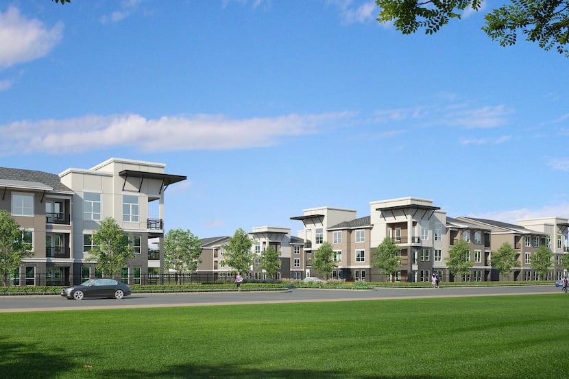 The Alta Denton Station rental community will include 248 apartments and will open in the...