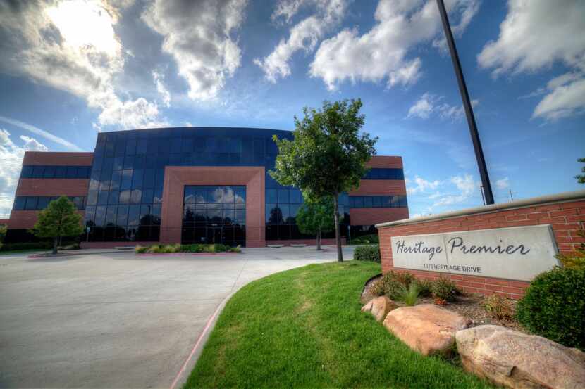 The Heritage Premier building is located at 1575 Heritage Drive in McKinney near U.S. 75.