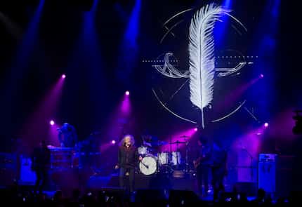 Robert Plant performed with the Sensational Space Shifters at The Bomb Factory in Dallas on...
