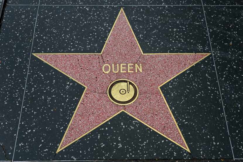 La estrella de la banda Queen que Freddie Mercury encabezaba en Hollywood, California. iSTOCK
