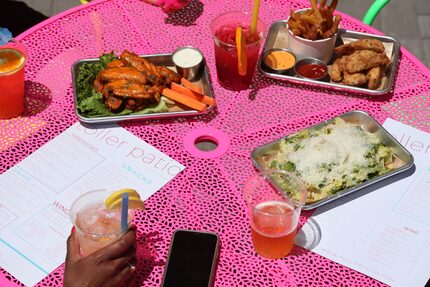 Toller Patio has 18 big-screen TVs on its sprawling outdoor area.