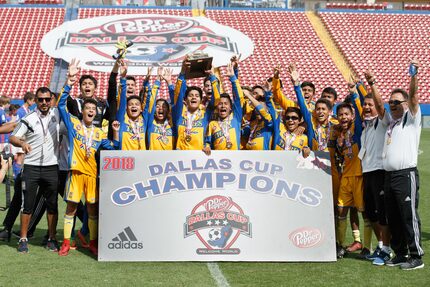 Tigres, Champions of the Super 14s at Dallas Cup 2018