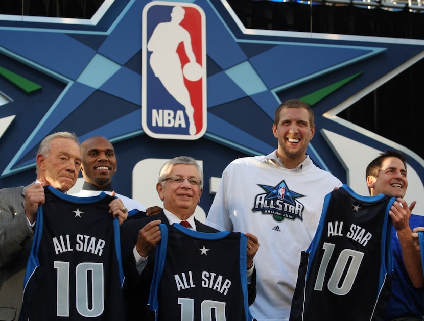 Announcement of 2010 NBA All-Star Game to be held at the new Dallas Cowboys Stadium in...