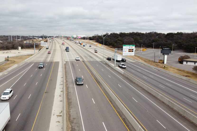 A year ago, the southbound toll lanes on Interstate 35W in Fort Worth were the site of a...