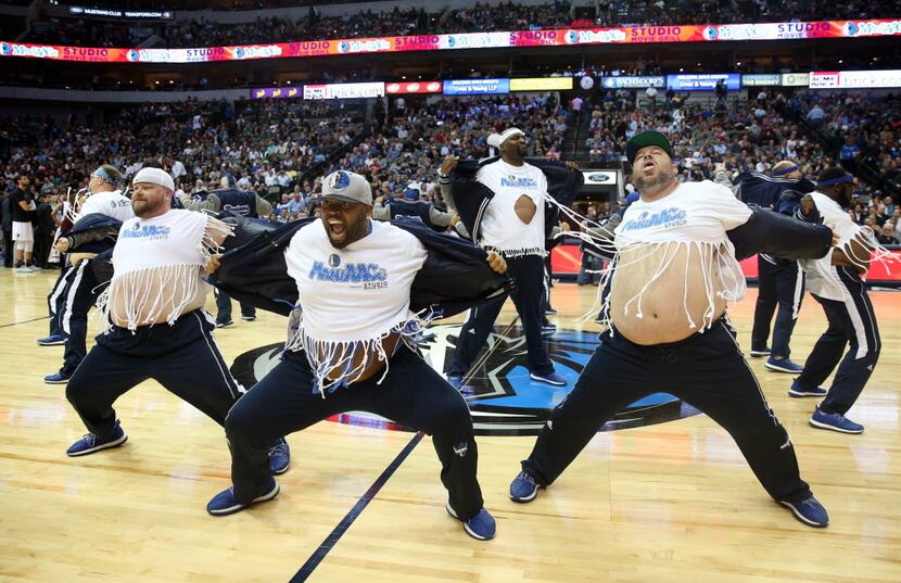 The Mavs ManiAACs, in a 2017 performance, are also in discussions with CEO Cynthia Marshall...