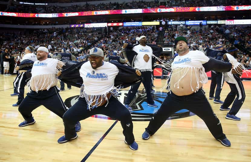 The Mavs ManiAACs, in a 2017 performance, are also in discussions with CEO Cynthia Marshall...