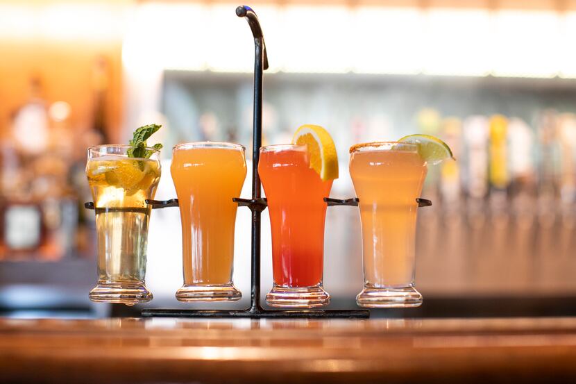 Mimosa flights are on the menu at City Works Eatery and Pour House.