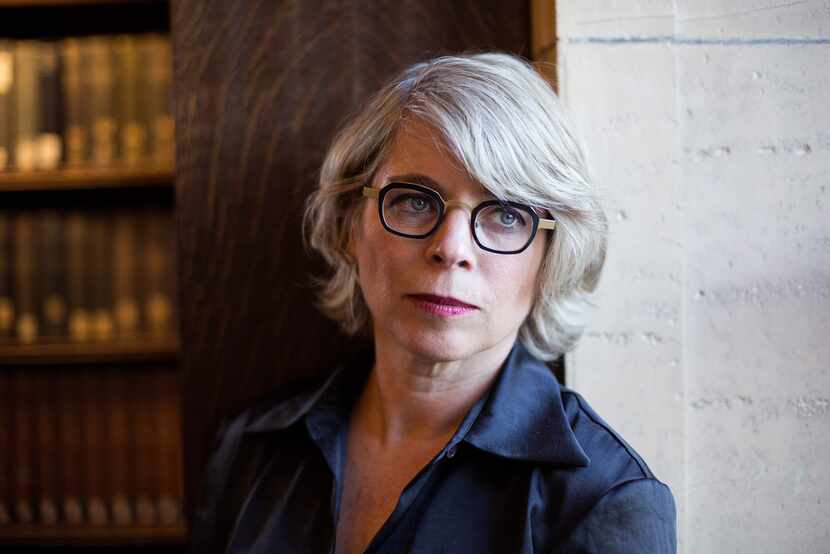 Historian and author Jill Lepore at the Widener Library at Harvard University, in Cambridge,...