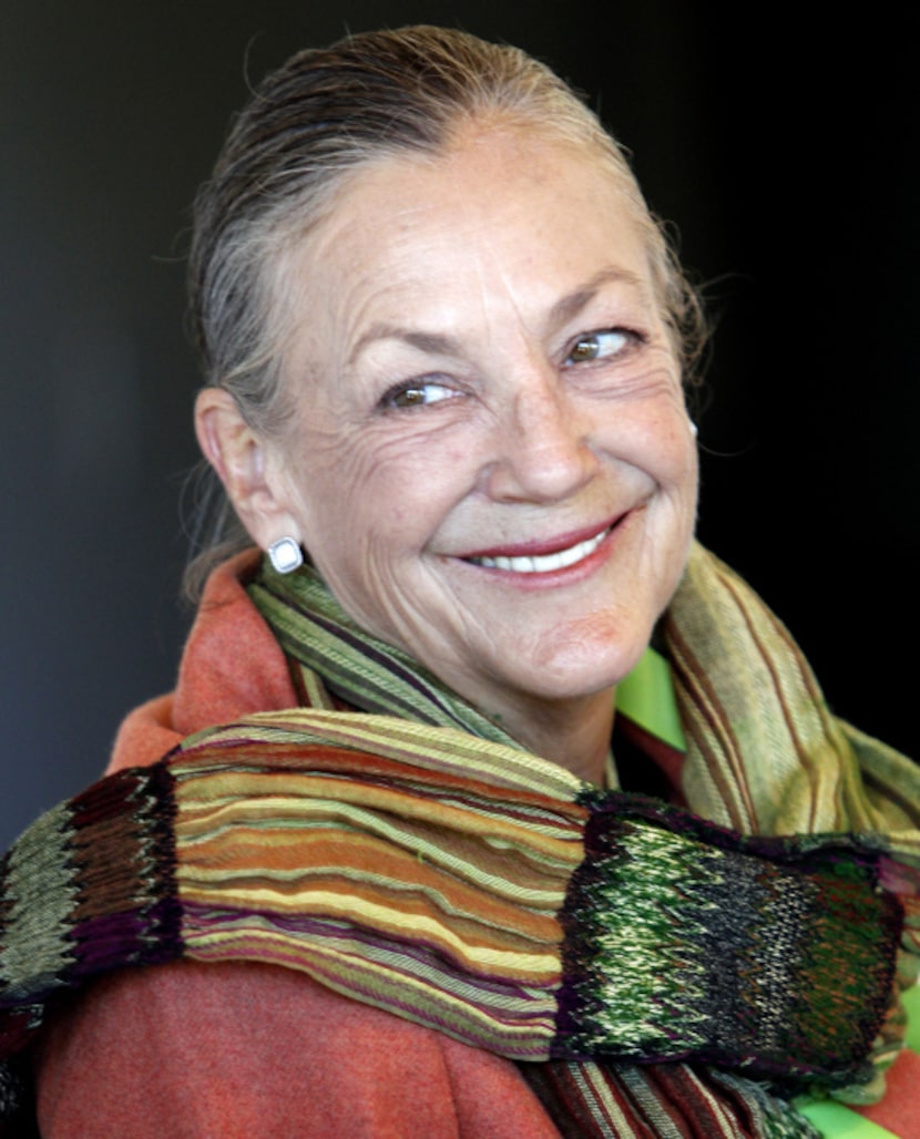 Alice Walton speaks about the Crystal Bridges Museum of American Art on October 24, 2011, in...