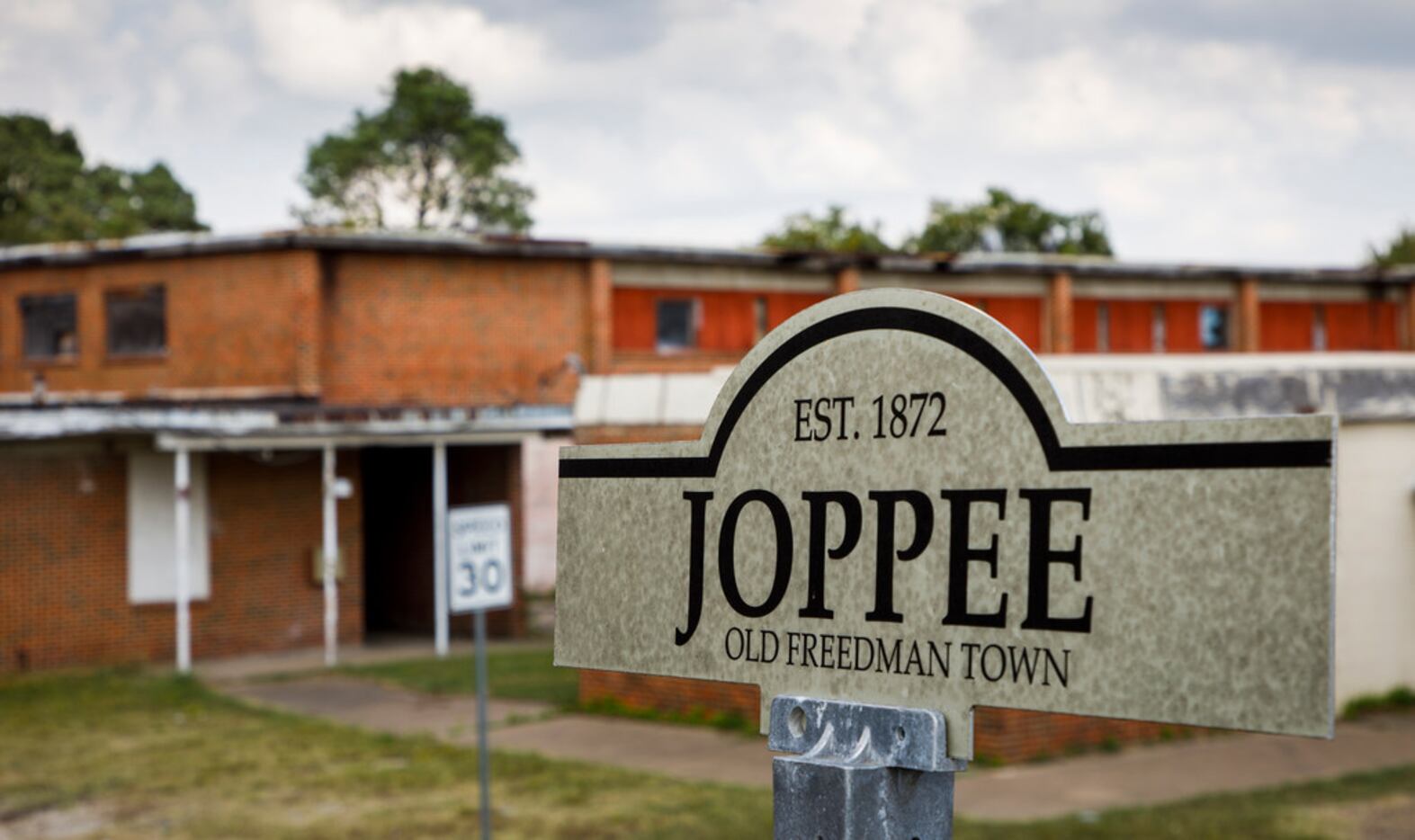 The neighborhood has historically been pronounced Joppee but has been spelled Joppa, so...