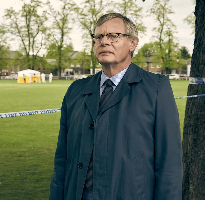 British actor Martin Clunes plays a relentless real-life detetcive in Manhunt, streaming on...