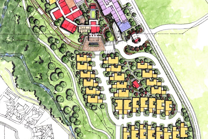 The Outlook at Windhaven residential community would include a variety of seniors housing.