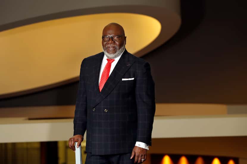T.D. Jakes, senior pastor at The Potter's House, pictured here in 2020.