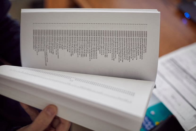 Matt Gleason reviews a 250-page, double-sided chargemaster he received from Atrium Health....