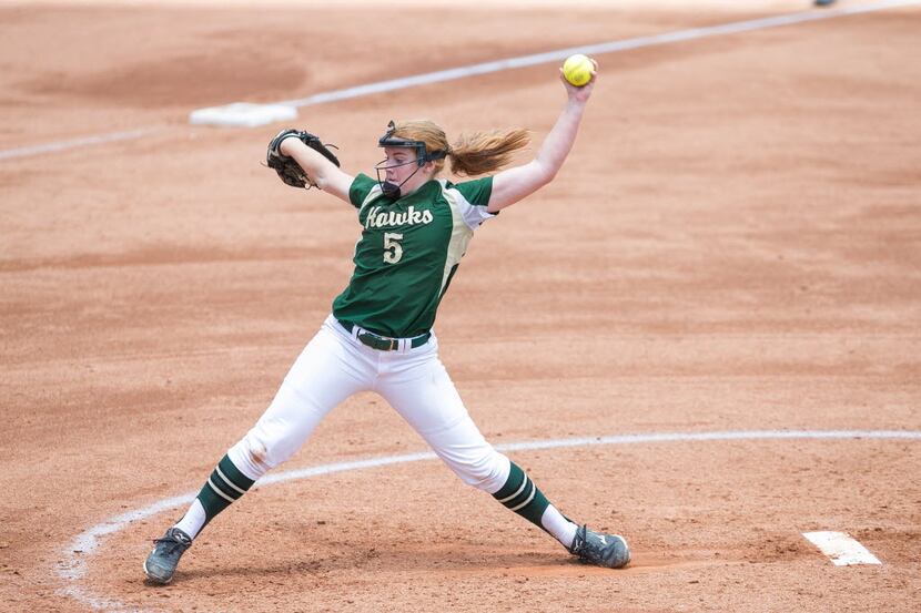 Birdville pitcher Grace Green is 16-0 this season and has won 22 straight decisions entering...