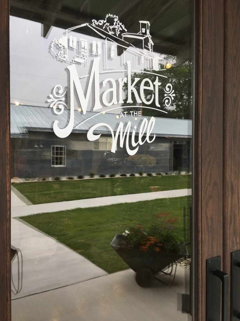 Market at the Mill, opened in late spring in a renovated feed mill, serves as one of several...