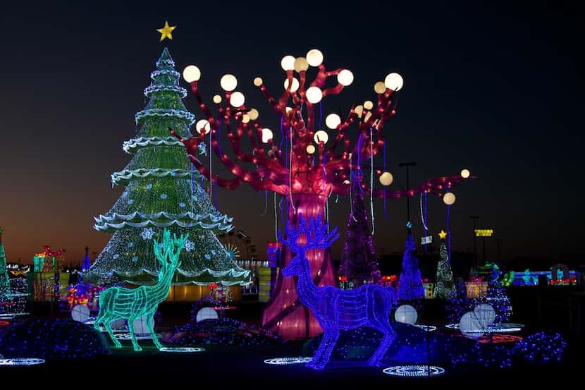 Magical Winter Lights, a lighted attraction, will be in Grand Prairie for the 2017 holiday...