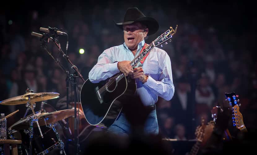 George Strait performed at Dickies Arena in Fort Worth on Nov. 23, 2019.