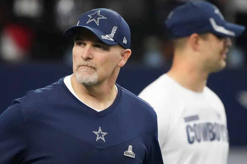 El coordinador defensivo de los Cowboys de Dallas, Dan Quinn, declinó ser entrevistado por...