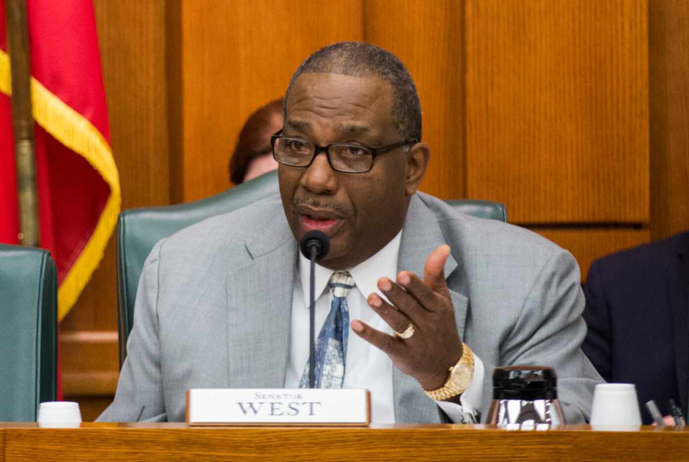 Sen. Royce West, D-Dallas, witnessed a harrowing electric scooter crash in Austin and now is...