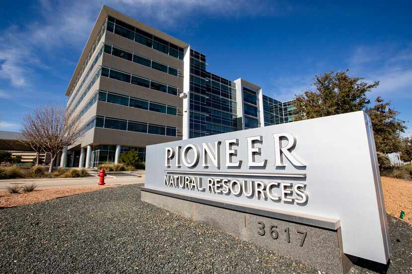 Pioneer Natural Resources' offices in Midland.