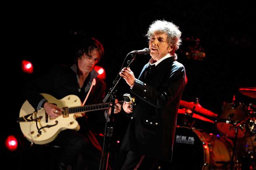 Musician Bob Dylan performs during the 17th Annual Critics' Choice Movie Awards held at The...