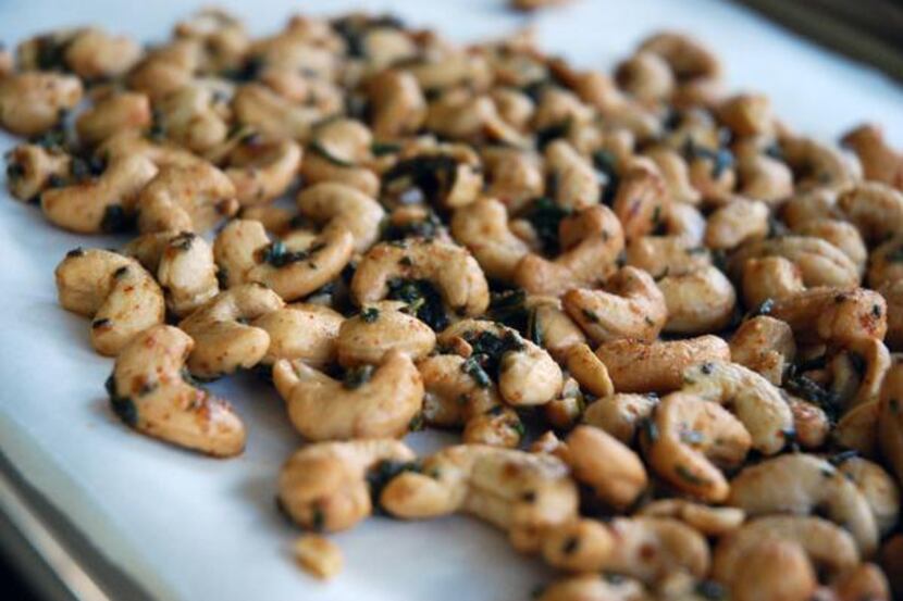 
Rosemary flavors a grown-up version of the cashews Alicia Ross enjoyed on childhood...