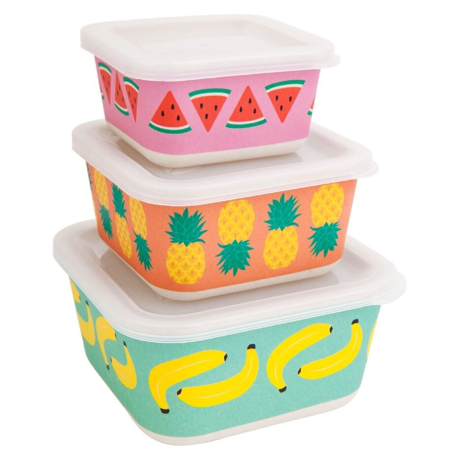 Fruit salad eco box set, $21, sunnylife.com