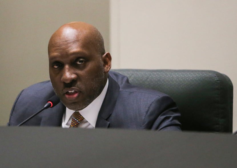 Dallas City Manager T.C. Broadnax during a City Council meeting in June