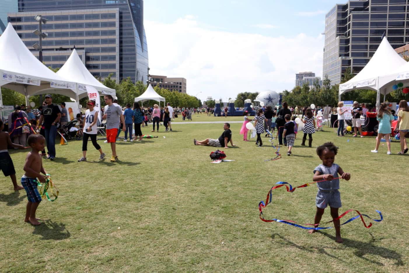 Kylde Warren Park's opening has given Dallas an outdoor space big enough to accommodate...