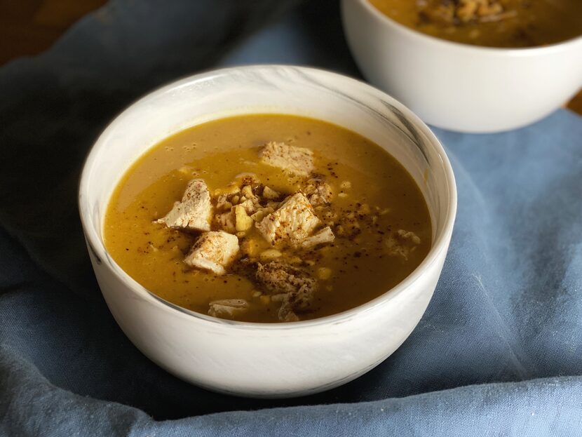 Ethiopian Peanut Chicken Soup