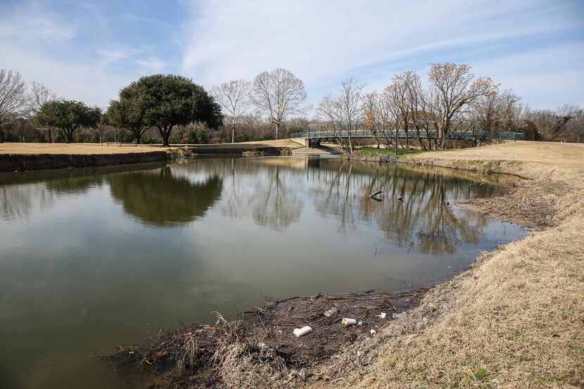 A file photo of White Rock Creek in Dallas on Saturday, January 9, 2021.