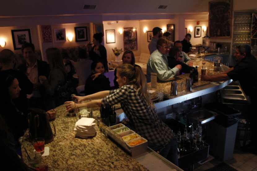 The bar at The Kessler Theater