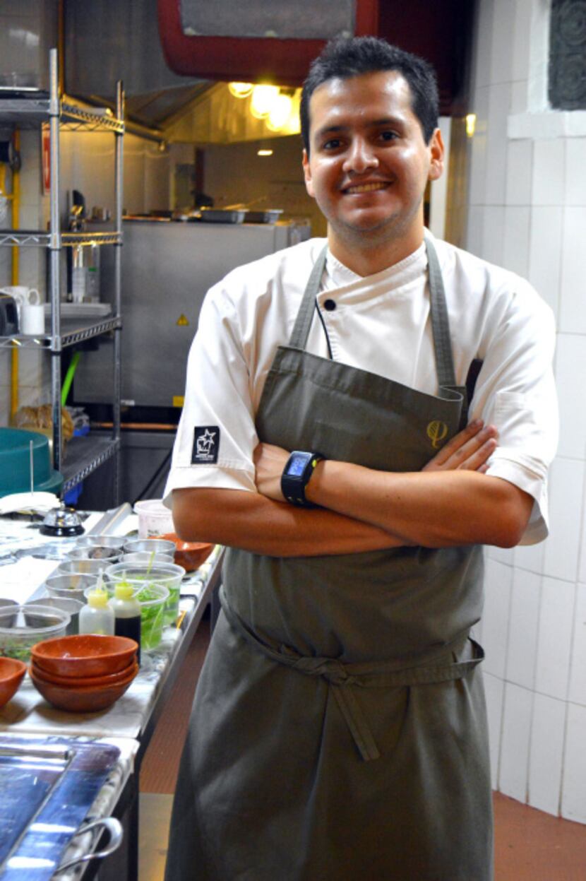 Chef Jorge Vallejo offers contemporary Mexican cuisine Quintonil Restaurant.